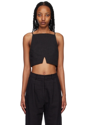 BEC + BRIDGE Black Kate Tank Top