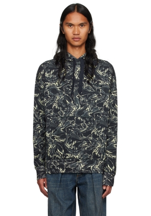Isabel Marant Navy Marvin Hoodie