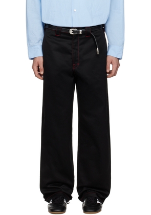 Still Kelly Black Workwear Trousers