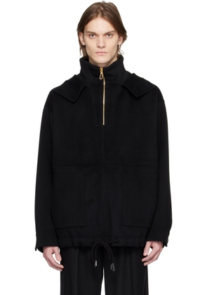 Nanushka Black Almos Hoodie