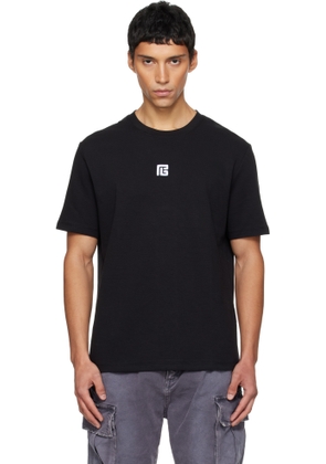 Balmain Black Small Logo T-shirt