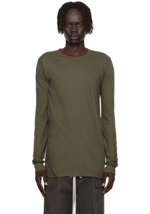 Rick Owens Khaki Concordians Basic LS T-shirt