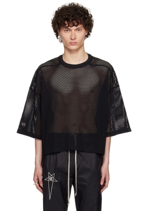 Rick Owens Black Champion Edition Tommy Cropped T-shirt