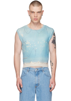 Eckhaus Latta Multicolor Ribboned Vest