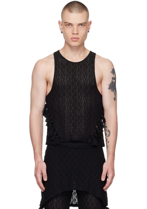 Eckhaus Latta Black Knot Tank Top