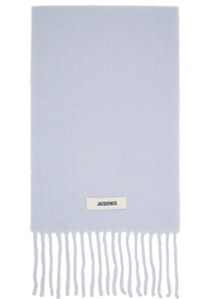 JACQUEMUS Blue 'The Carro' Scarf