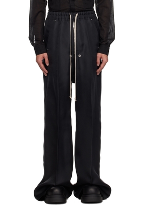 Rick Owens Black Hollywood Wide Bela Trousers