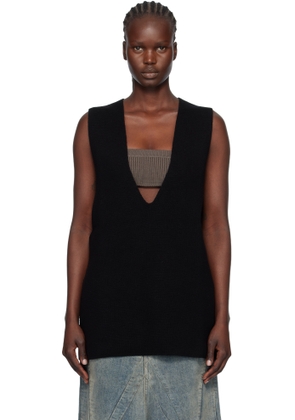 Rick Owens Black Concordians V Tank Top