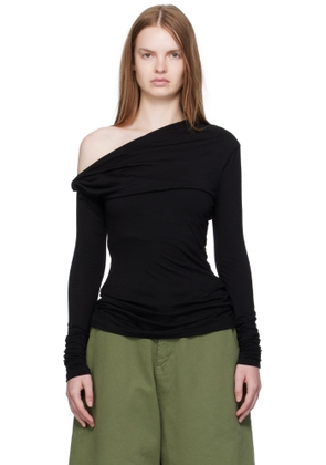 Paris Georgia Black Elemental Manahou Top