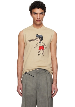 Magliano Beige Mascotte Tank Top