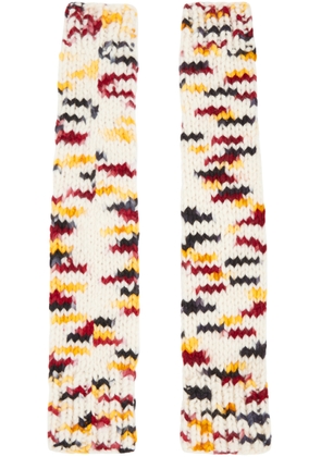 Gabriela Hearst Multicolor Rib Arm Warmers