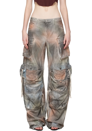 The Attico Gray Fern Jeans