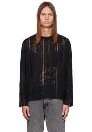 Song for the Mute Black Crewneck Sweater