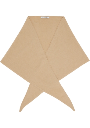 LE17SEPTEMBRE Tan Cashmere Blend Muffler Scarf