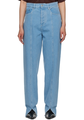 Nanushka Blue Tibes Jeans