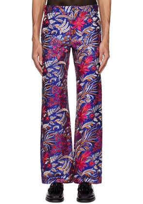 TSAU SSENSE Exclusive Blue Trousers