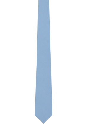 AURALEE Blue Washed Finx Tie