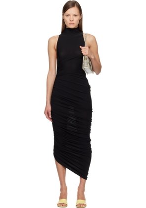 JACQUEMUS Black 'The Piazza' Midi Dress