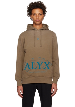 1017 ALYX 9SM Brown 2X Hoodie