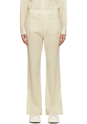 Soulland Off-White Kody Trousers