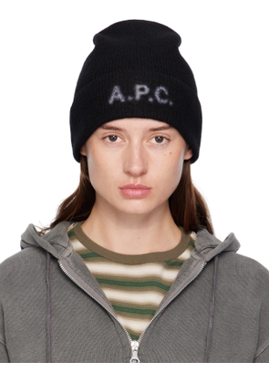 A.P.C. Black Harry Beanie