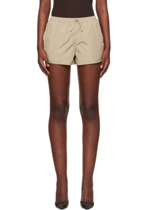 Burberry Beige Nylon Cotton Shorts