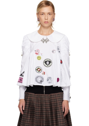 Chopova Lowena White Alibi Blouse