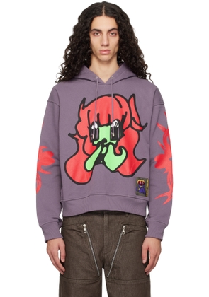 Chopova Lowena Purple Bashful Hoodie
