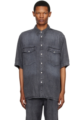 Isabel Marant Black Tigilin Denim Shirt