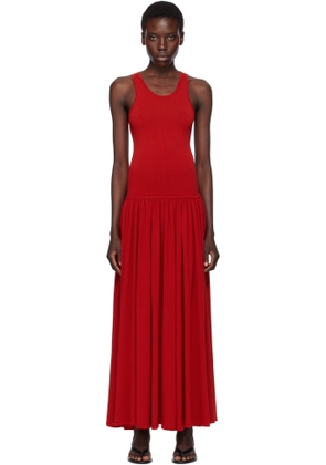 Loulou de Saison Red Jada Maxi Dress