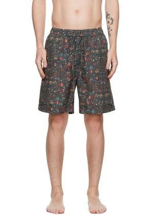 Isabel Marant Gray Hydra Shorts