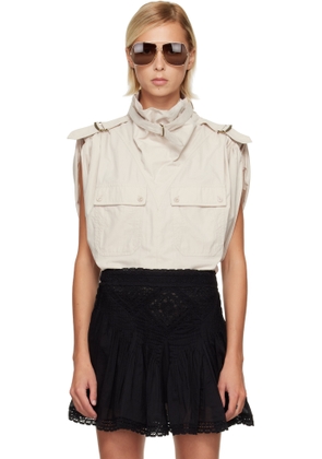 Isabel Marant Etoile Beige Nemia Blouse