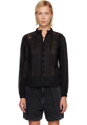 Isabel Marant Etoile Black Grecie Blouse