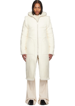 Rick Owens Off-White Concordians Klaus Reversible Shearling Coat
