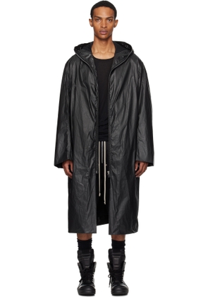 Rick Owens Black Concordians Mac Coat
