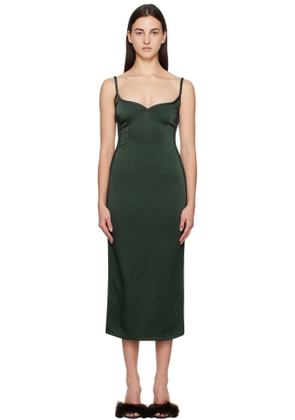 Paris Georgia Green Heart Midi Dress