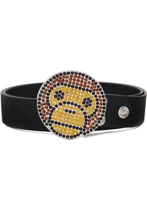 BAPE Black Baby Milo Rhinestone Belt