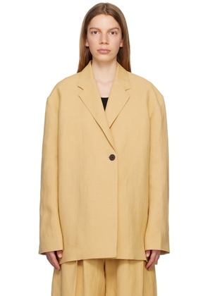 Studio Nicholson Yellow Soacha Blazer