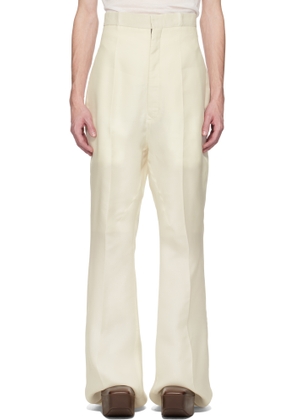 Rick Owens Off-White Hollywood Dirt Bolan Trousers