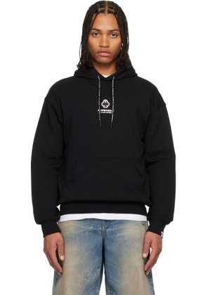 AAPE by A Bathing Ape Black 'AAPENOW' Clover Moonface Hoodie