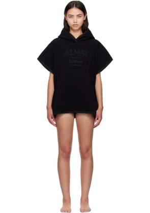 Balmain Black 'Couture' Cover-up