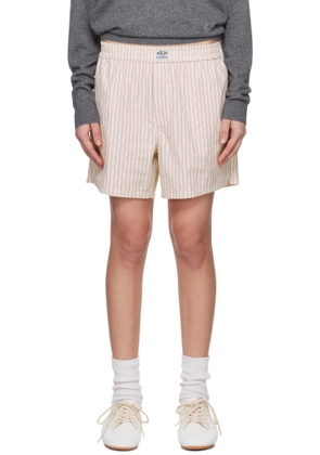 Commission SSENSE Exclusive Off-White & Red Boxer Shorts