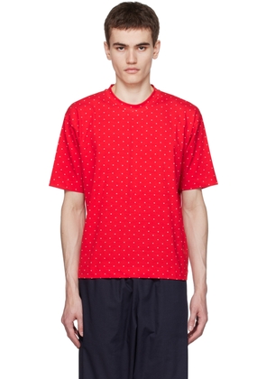 CHLOé NARDIN Red Graphic T-Shirt