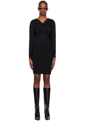 Han Kjobenhavn Black Crossed Minidress