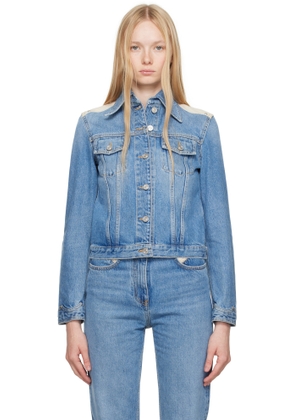 Givenchy Blue Yoke Denim Jacket