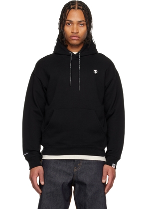 AAPE by A Bathing Ape Black 'AAPENOW' Moonface Hoodie