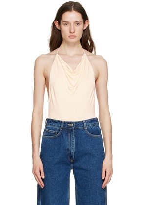 BEC + BRIDGE Off-White Ariel Halter Bodysuit