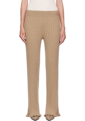 LISA YANG Beige Eveline Trousers