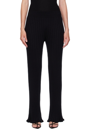 LISA YANG Black Eveline Trousers