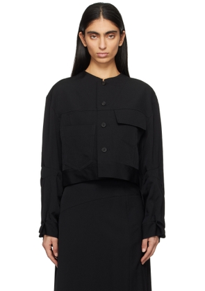YOHJI YAMAMOTO Black Multi Pocket Jacket